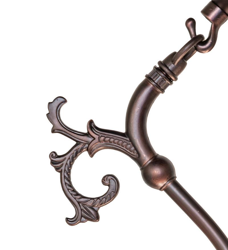 Meyda Tiffany 17530 Three Light Pendant, Mahogany Bronze