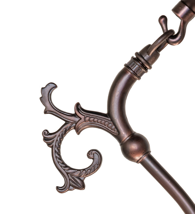 Meyda Tiffany 17530 Three Light Pendant, Mahogany Bronze