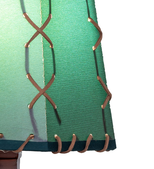 Meyda Tiffany 263177 One Light Mini Lamp, Mahogany Bronze