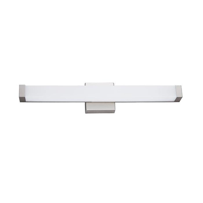 Justice Designs ACR-9001-OPAL-NCKL LED Linear Wall/Bath, Brushed Nickel