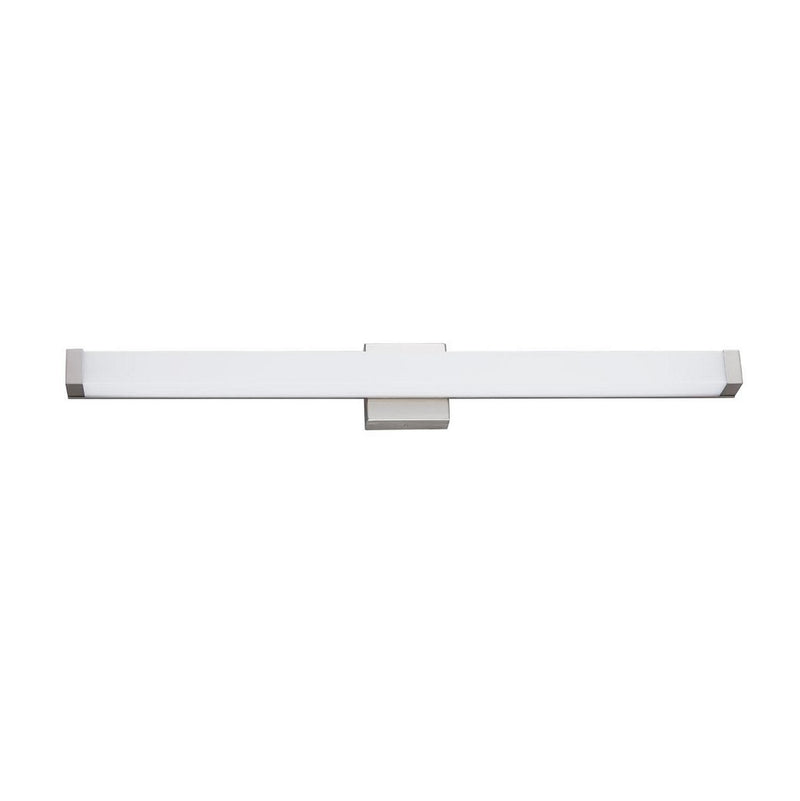 Justice Designs ACR-9005-OPAL-NCKL LED Linear Wall/Bath, Brushed Nickel