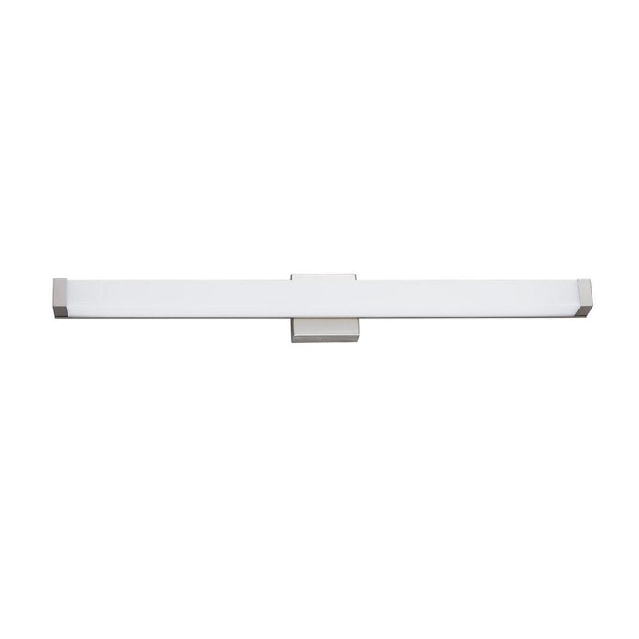 Justice Designs ACR-9005-OPAL-NCKL LED Linear Wall/Bath, Brushed Nickel