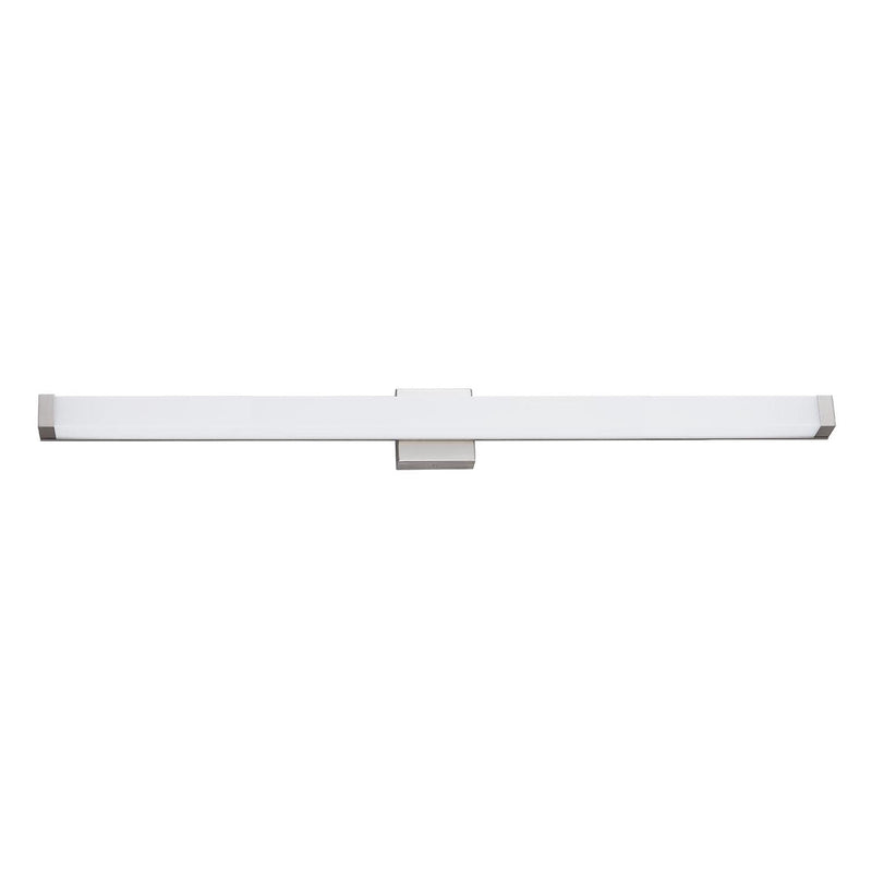 Justice Designs ACR-9007-OPAL-NCKL LED Linear Wall/Bath, Brushed Nickel