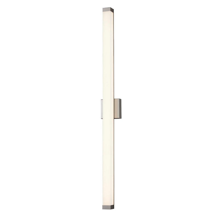 Justice Designs ACR-9007-OPAL-NCKL LED Linear Wall/Bath, Brushed Nickel