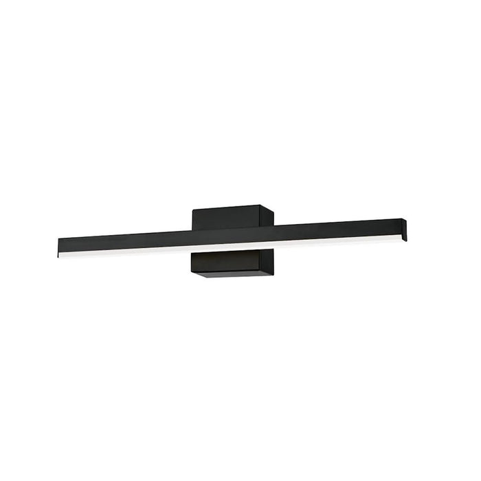 Justice Designs NSH-9091-MBLK LED Linear Wall/Bath, Matte Black