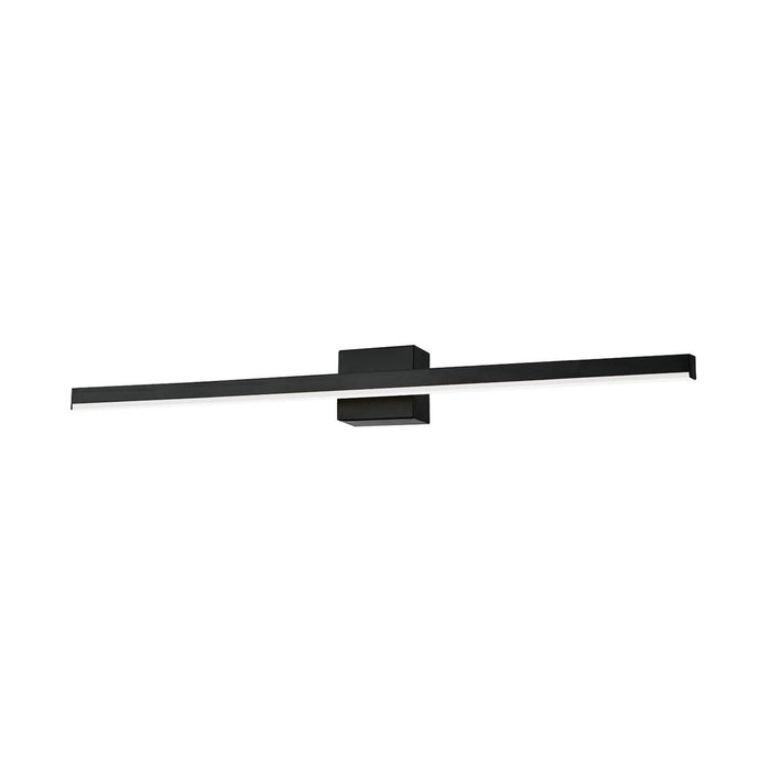 Justice Designs NSH-9095-MBLK LED Linear Wall/Bath, Matte Black