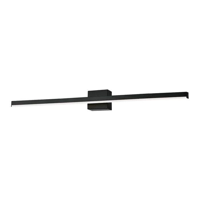 Justice Designs NSH-9097-MBLK LED Linear Wall/Bath, Matte Black