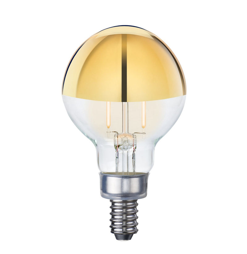 Bulbrite 776921 Light Bulb, Half Gold