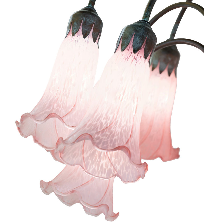 Meyda Tiffany 18255 12 Light Floor Lamp, Bronze