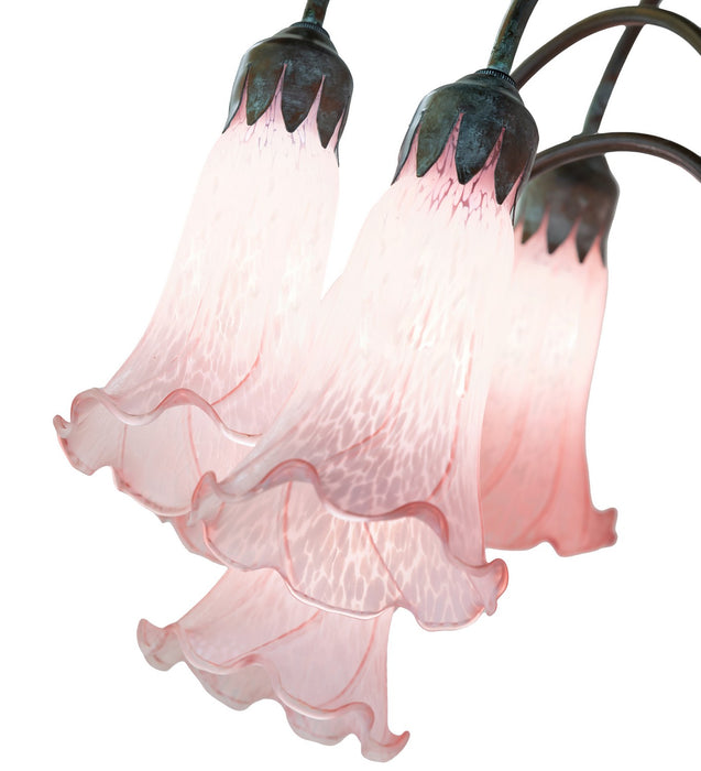 Meyda Tiffany 18255 12 Light Floor Lamp, Bronze