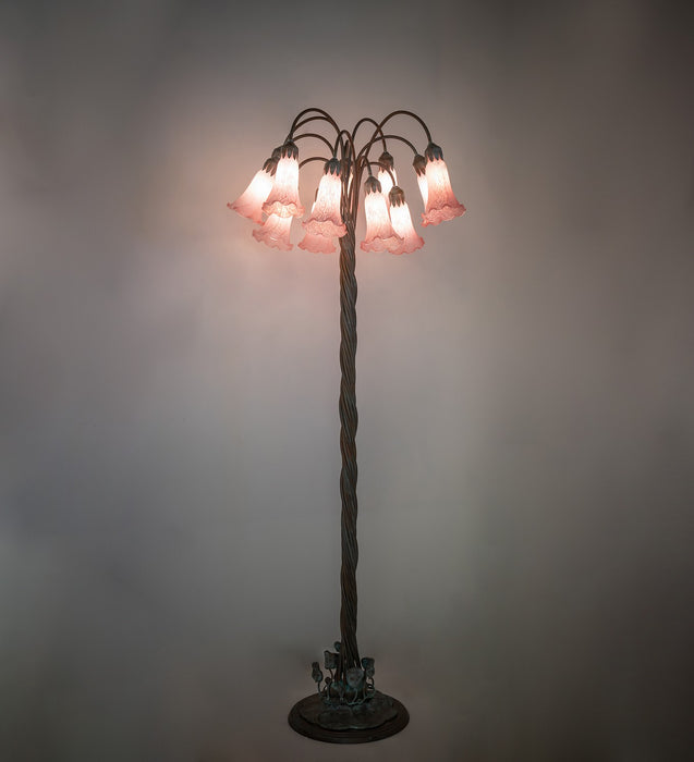 Meyda Tiffany 18255 12 Light Floor Lamp, Bronze