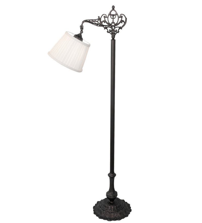 Meyda Tiffany 252968 One Light Floor Lamp, Mahogany Bronze