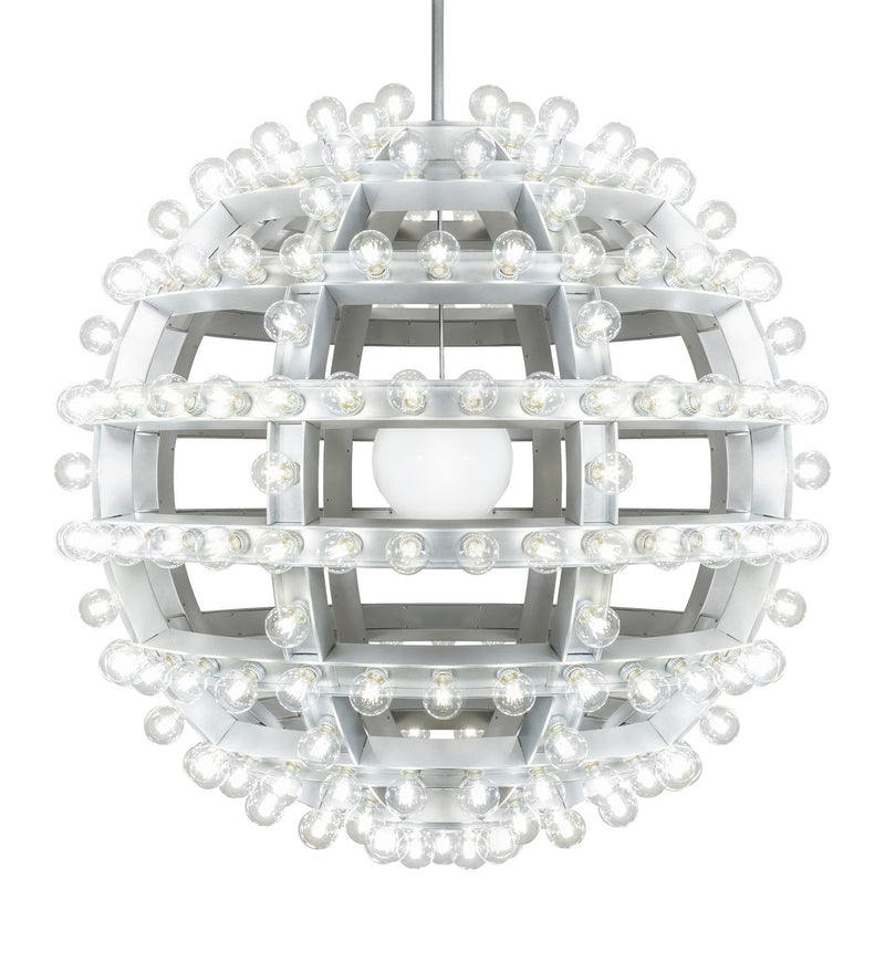Meyda Tiffany 256168 LED Chandelier, Sparkle Silver