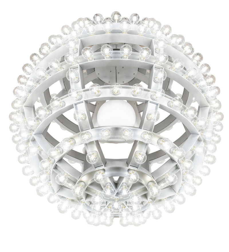 Meyda Tiffany 256168 LED Chandelier, Sparkle Silver
