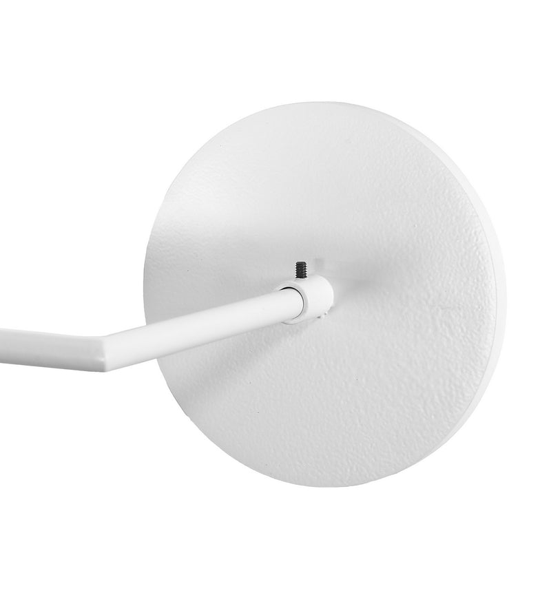 Meyda Tiffany 256726 LED Wall Sconce, Gloss White