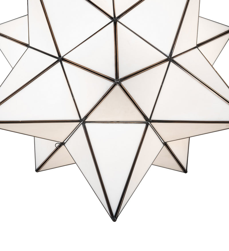 Meyda Tiffany 260247 One Light Pendant, Antique Brass