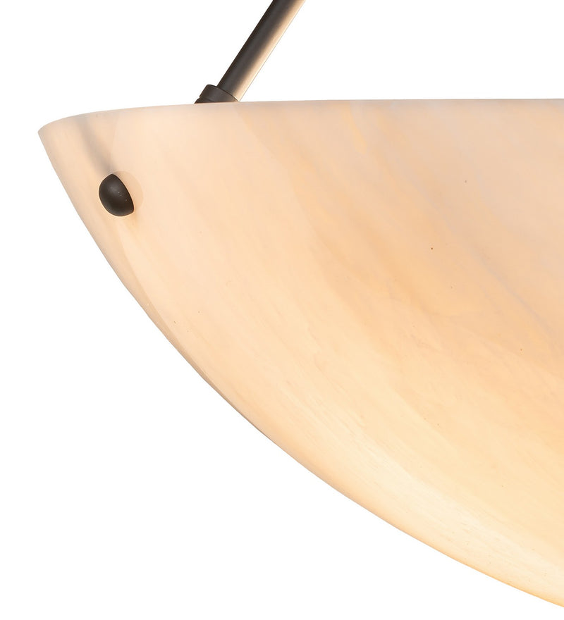 Meyda Tiffany 260411 Five Light Semi-Flushmount, Oil Rubbed Bronze