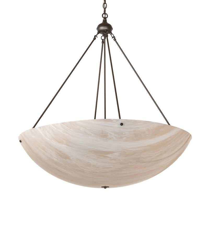 Meyda Tiffany 260412 Eight Light Pendant, Oil Rubbed Bronze