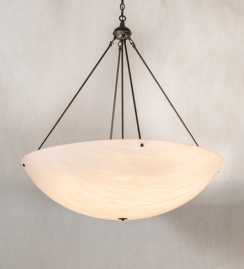Meyda Tiffany 260412 Eight Light Pendant, Oil Rubbed Bronze