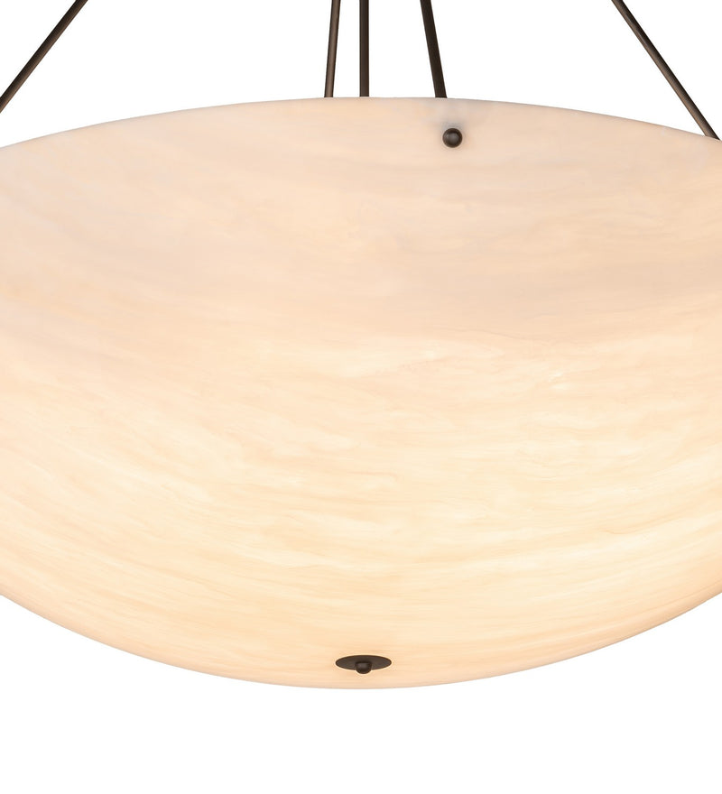 Meyda Tiffany 260412 Eight Light Pendant, Oil Rubbed Bronze