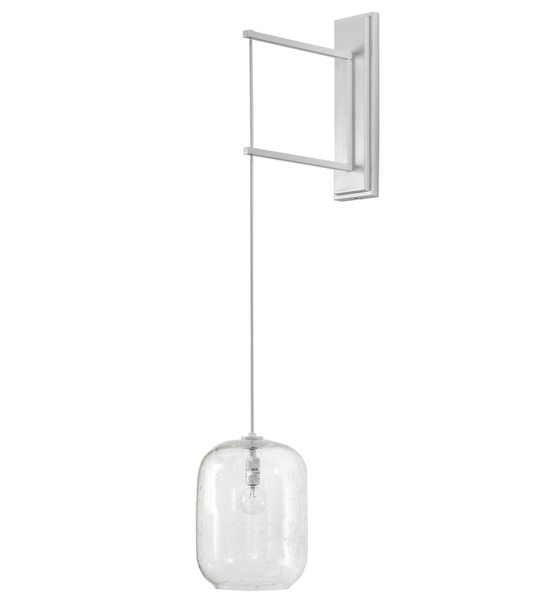 Meyda Tiffany 260447 LED Wall Sconce, Gloss White