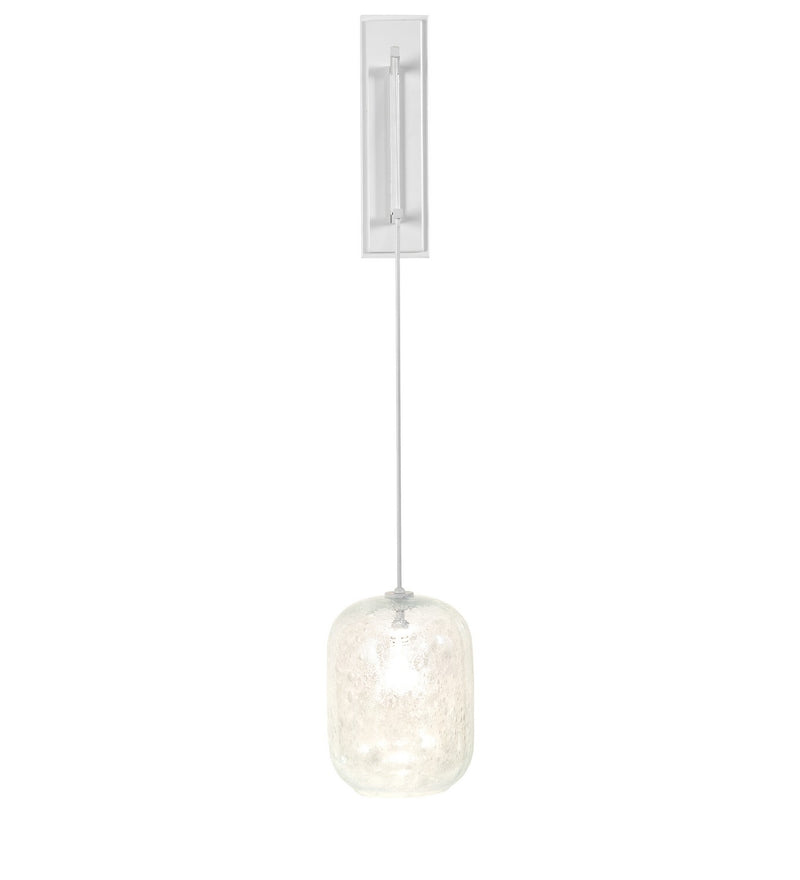 Meyda Tiffany 260447 LED Wall Sconce, Gloss White