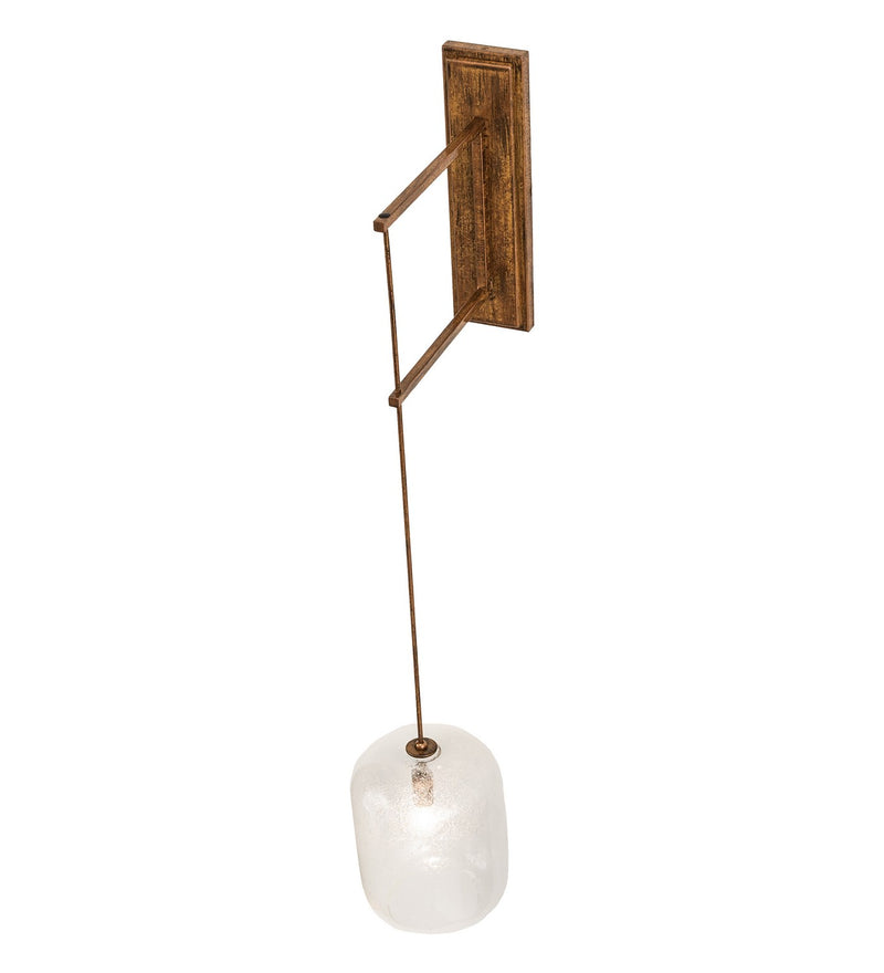 Meyda Tiffany 260943 LED Wall Sconce, Brushed Gold