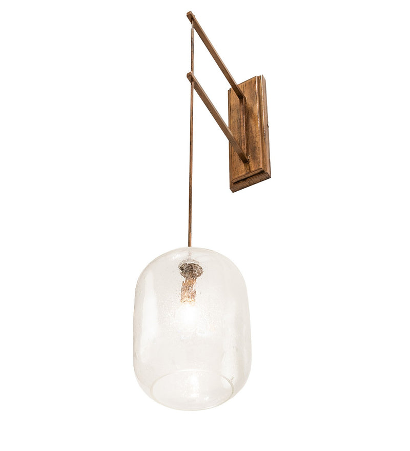 Meyda Tiffany 260943 LED Wall Sconce, Brushed Gold