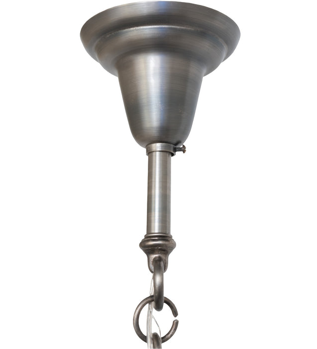 Meyda Tiffany 261019 One Light Pendant, Antique Brass
