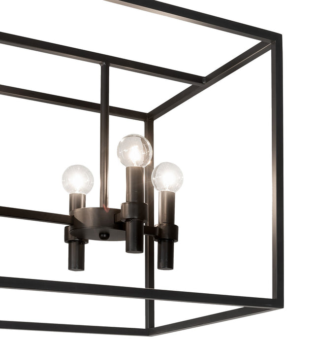Meyda Tiffany 262999 LED Island Pendant, Solar Black