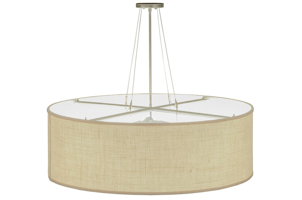 Meyda Tiffany 264453 LED Semi-Flushmount, Nickel