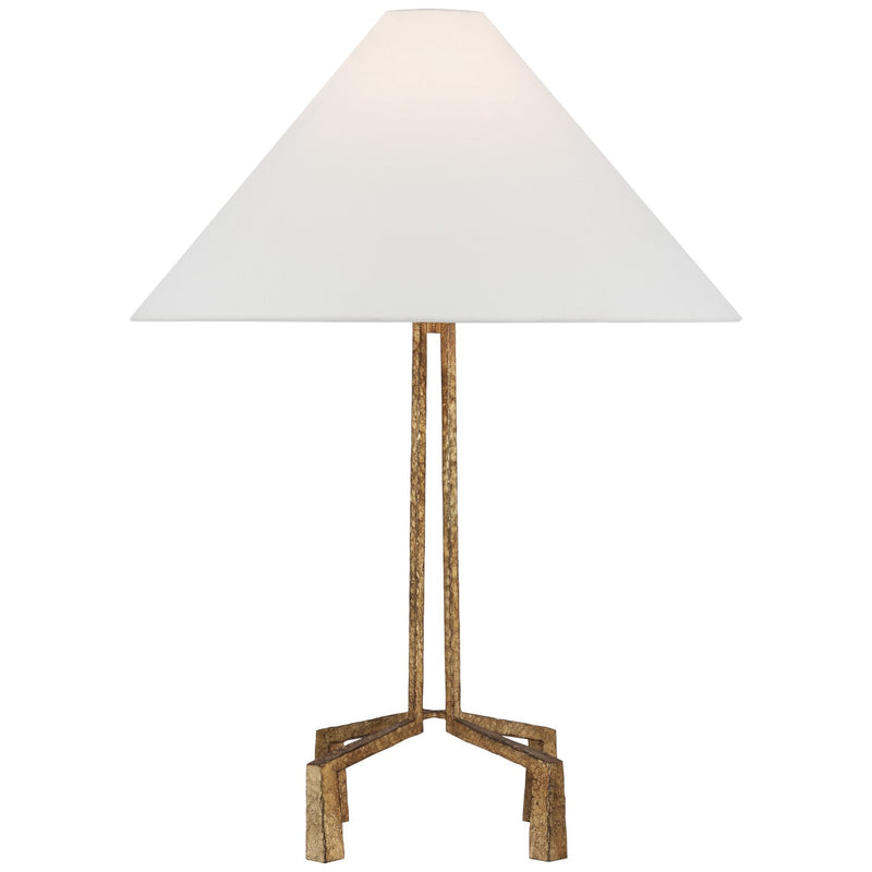 Visual Comfort Signature MF 3350GI-L LED Table Lamp, Gilded Iron
