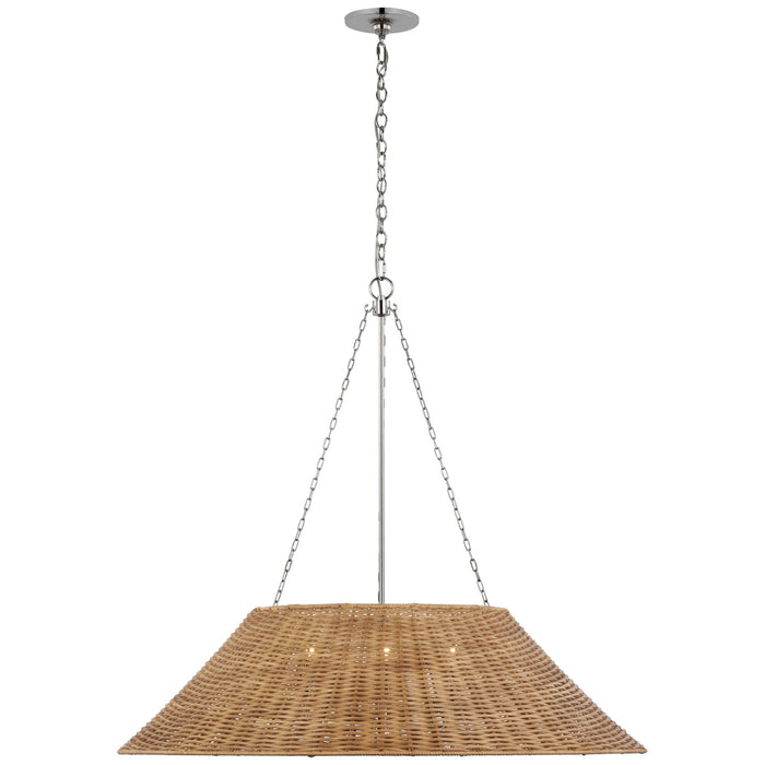 Visual Comfort Signature MF 5036PN-NTW LED Pendant, Polished Nickel