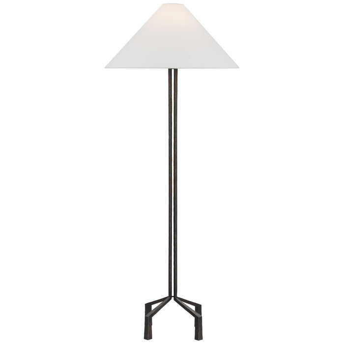 Visual Comfort Signature MF 1350AI-L LED Floor Lamp, Aged Iron