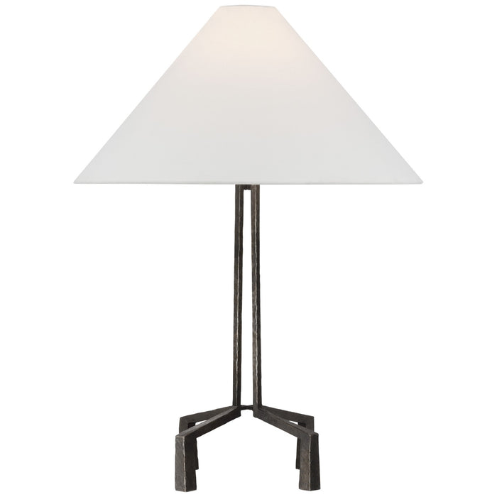 Visual Comfort Signature MF 3350AI-L LED Table Lamp, Aged Iron