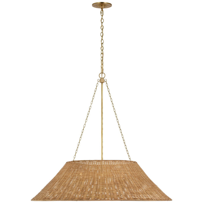 Visual Comfort Signature MF 5036SB-NTW LED Pendant, Soft Brass