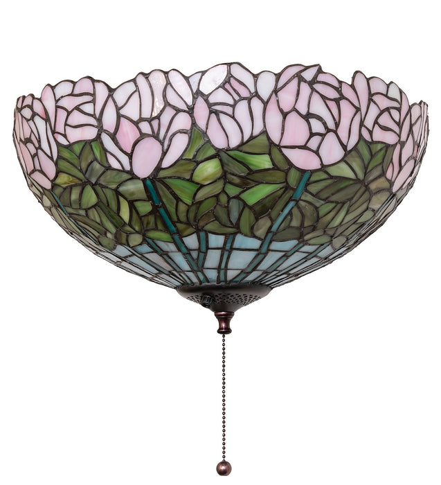 Meyda Tiffany 254436 Three Light Fan Light Fixture