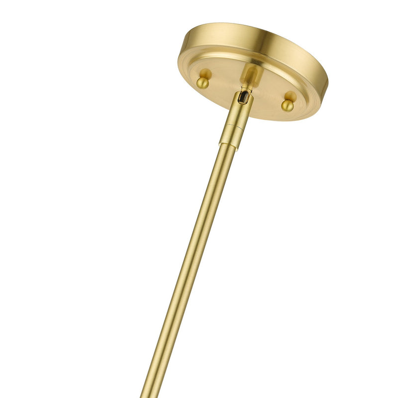 Livex Lighting 17140-12 One Light Mini Pendant, Satin Brass