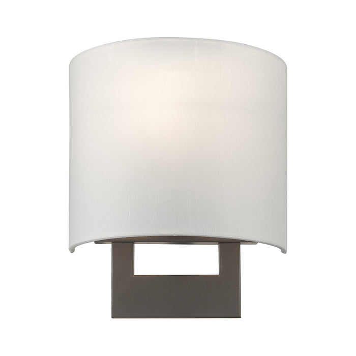 Livex Lighting 42400-07 One Light Wall Sconce, Bronze