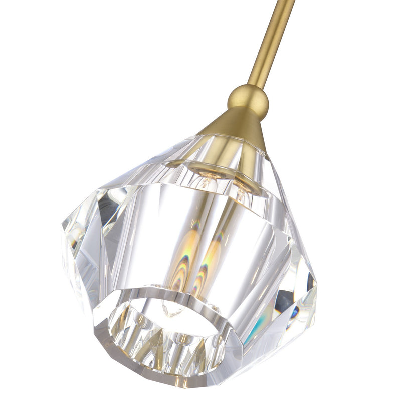 Livex Lighting 47071-08 One Light Pendant, Natural Brass