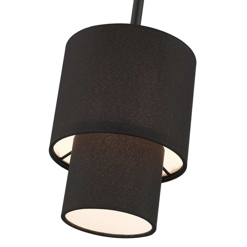 Livex Lighting 50271-04 One Light Mini Pendant, Black