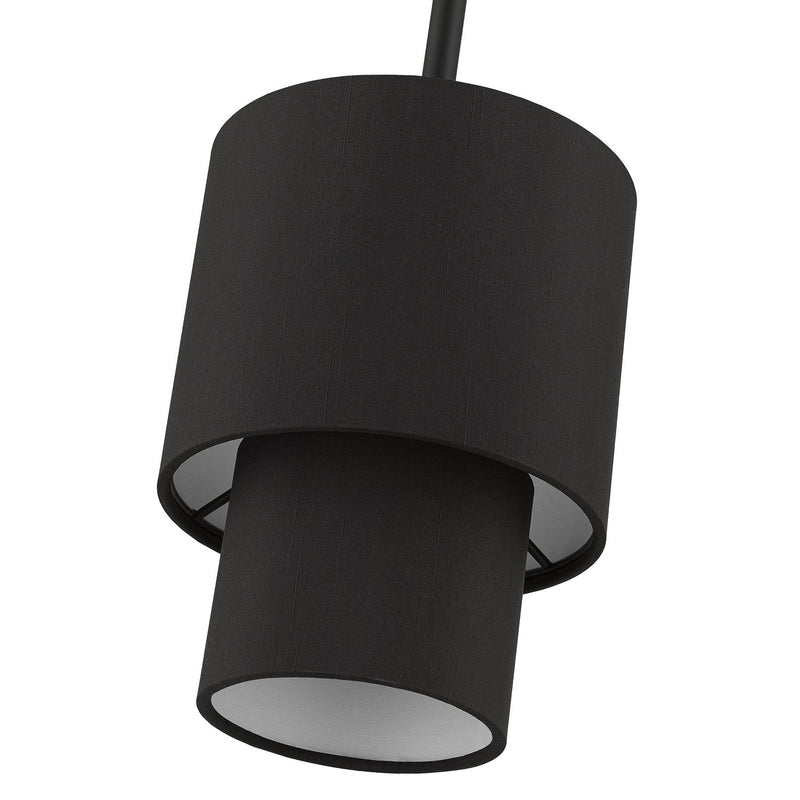 Livex Lighting 50271-04 One Light Mini Pendant, Black