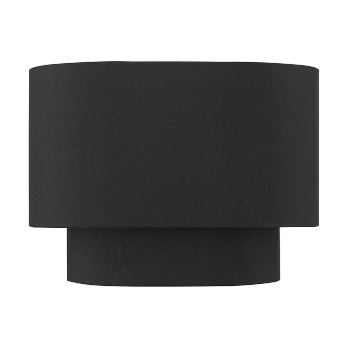Livex Lighting 50275-04 One Light Wall Sconce, Black