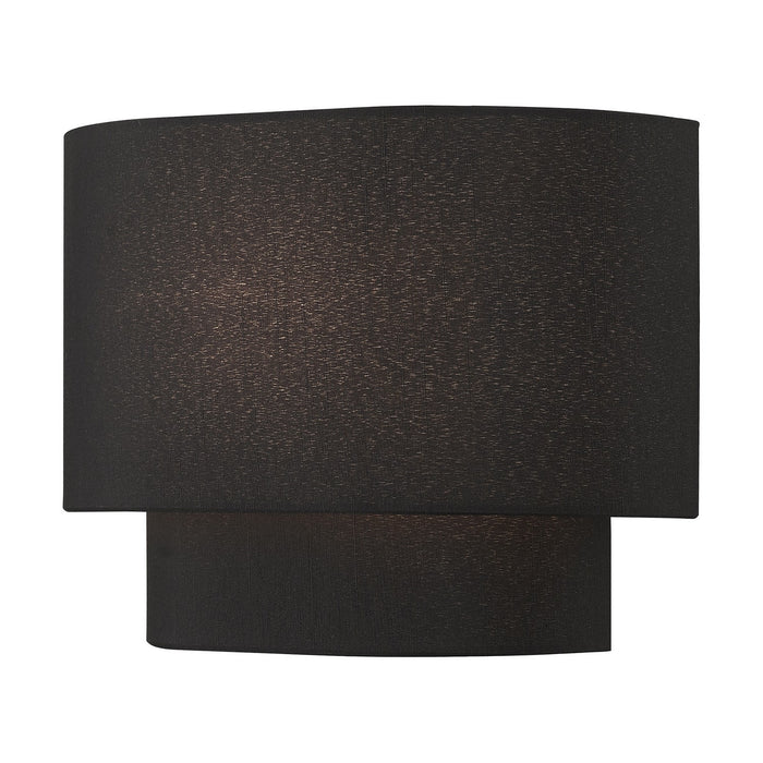Livex Lighting 50275-04 One Light Wall Sconce, Black
