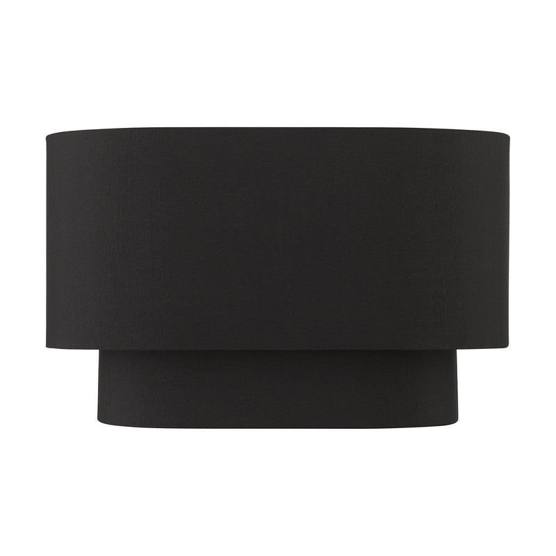 Livex Lighting 50276-04 Two Light Wall Sconce, Black