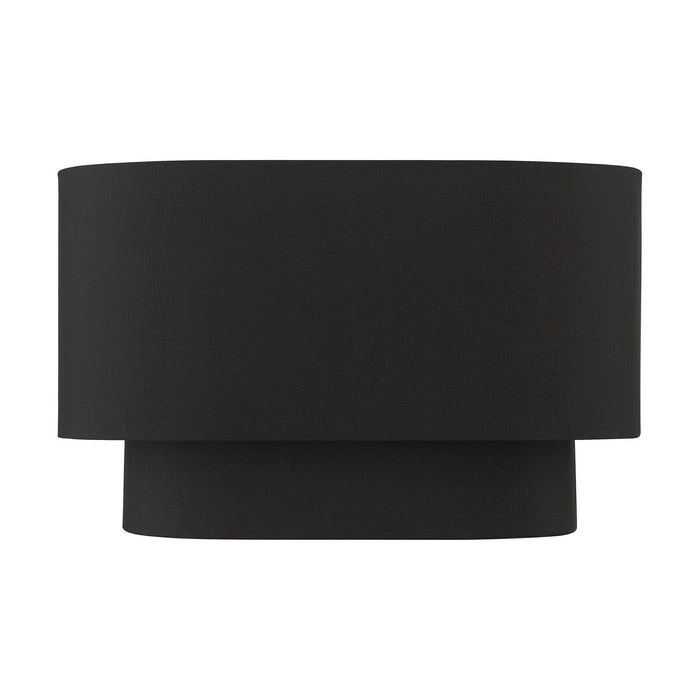Livex Lighting 50276-04 Two Light Wall Sconce, Black