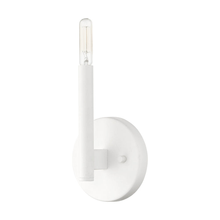 Livex Lighting 51171-03 One Light Wall Sconce, White