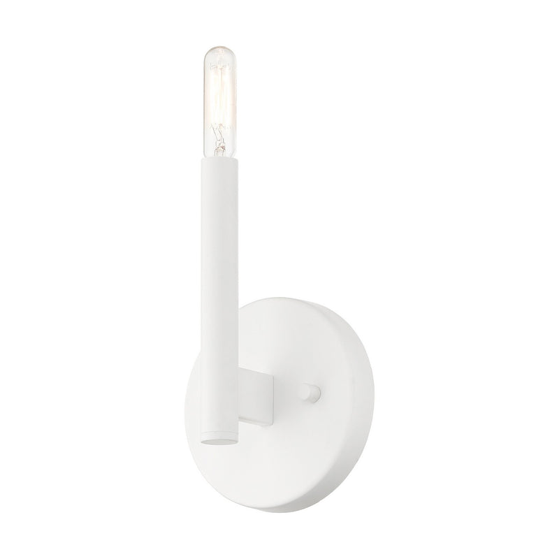 Livex Lighting 51171-03 One Light Wall Sconce, White