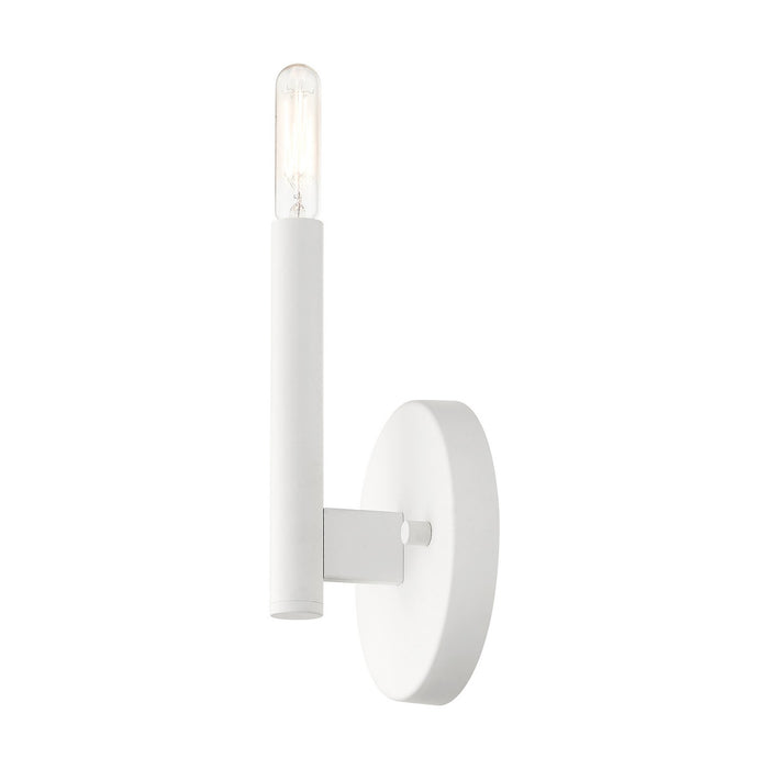 Livex Lighting 51171-03 One Light Wall Sconce, White