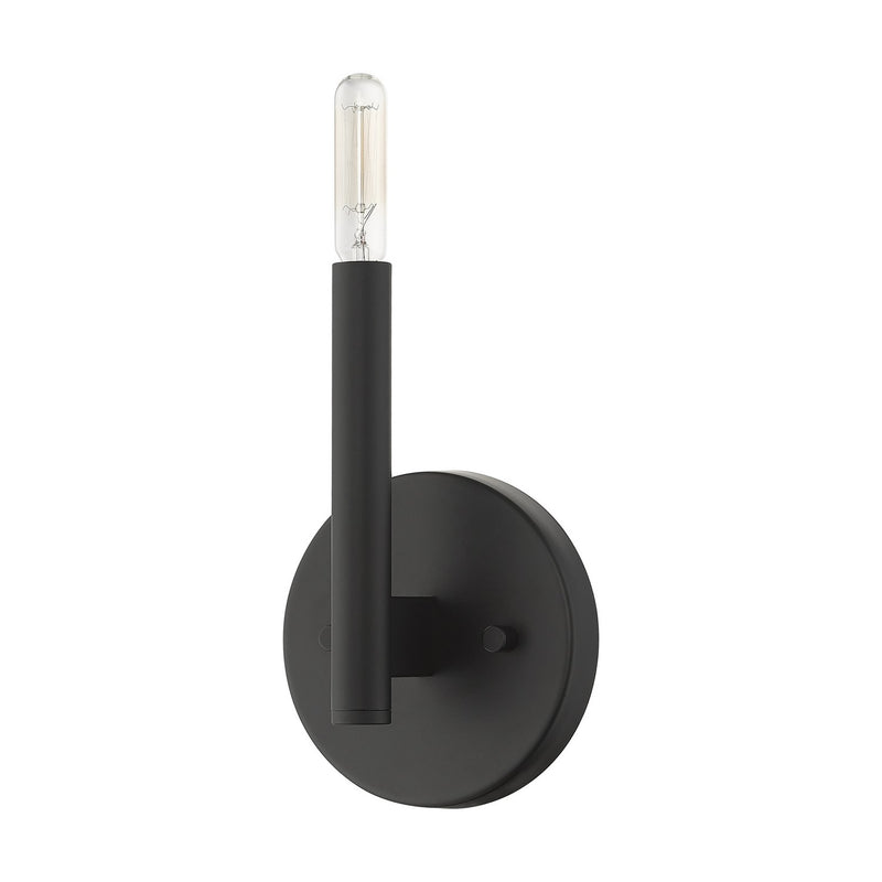 Livex Lighting 51171-04 One Light Wall Sconce, Black